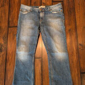 BOOTHEEL TRADING CO. KENNETT BOOTCUT WOMENS JEANS 34/14 x 30